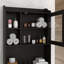Au-dessus de la toilette, armoire de rangement en bois pour la maison, salle de bain, armoire d'appoint