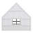 Lenard Kids Full Size Wood House Bed-134861596