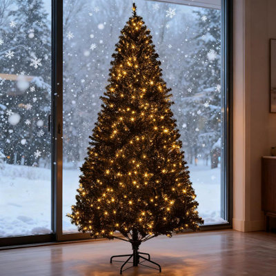 7.5 FT Tall Prelit Artificial Christmas Tree