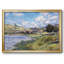Vetheuil, Paysage, reproduction d'art sur toile-95889526-95889527