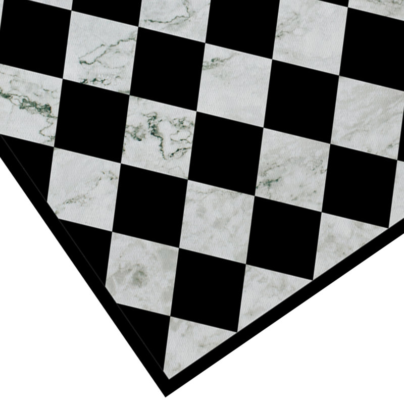  Vinyl Floor Mat - Geometric Collection, Rectangle 2' x 3'