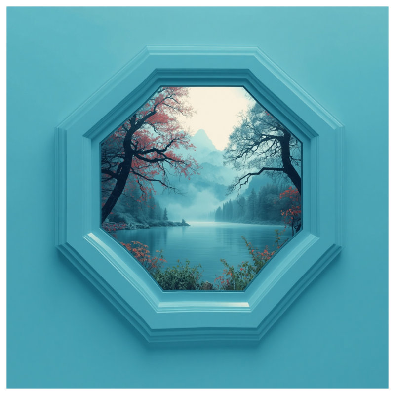 Housses de couette Mountain Lake View, Grand lit