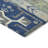Machine Washable Indoor/Outdoor Chantille ACN1015 Navy Rug-1861215997