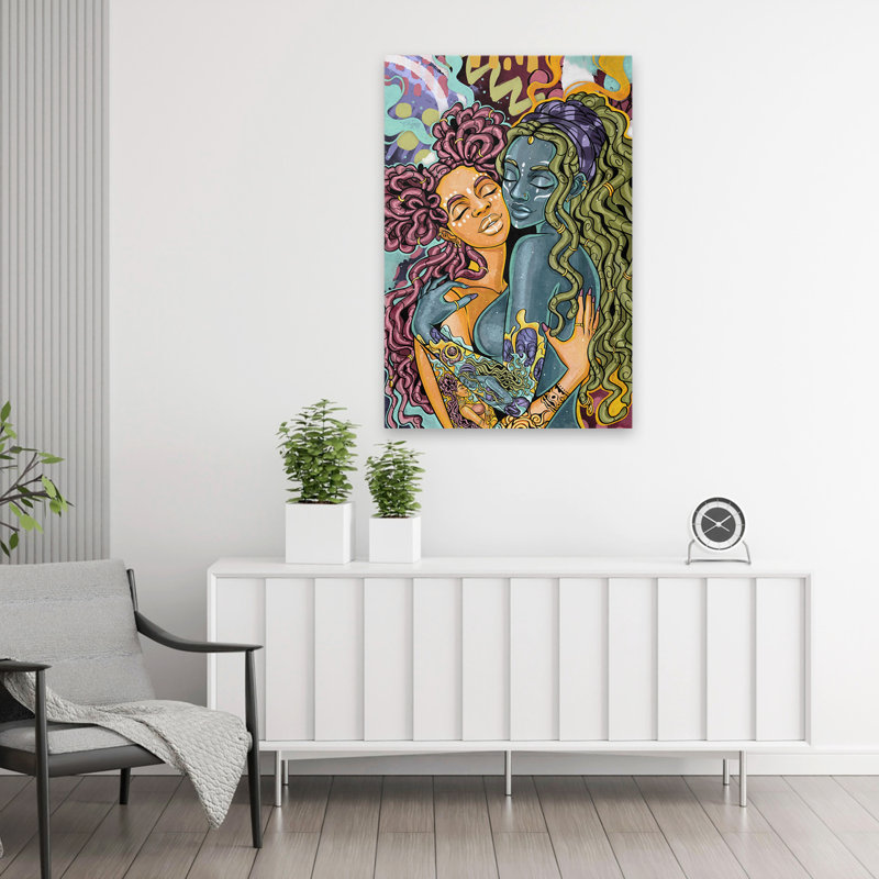 «Forever Original» - art figuratif multicultural, H 36 po x l 24 po