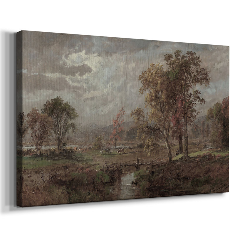 Paysages rétro-CCLxx - Cavas enveloppés de galerie, 40 x 60