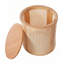 Table d'appoint charmante avec finition en bois naturel-2143171397