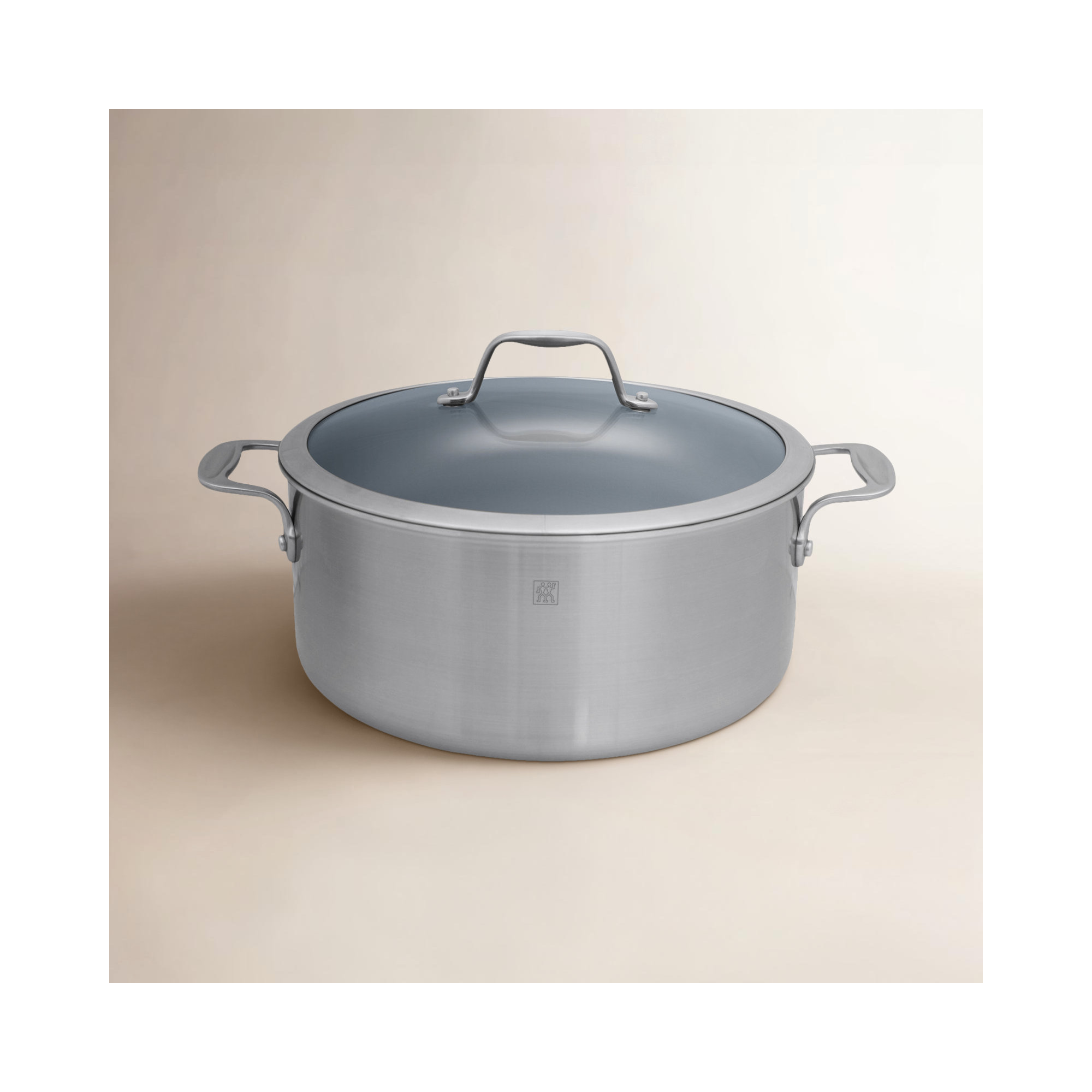 ZWILLING Spirit 3-ply 6-qt Stainless Steel Ceramic Nonstick Dutch Oven, 8 qt