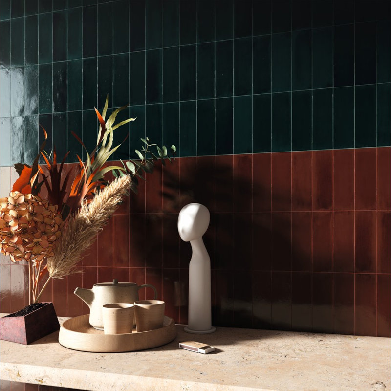 Jade émaillé italien 2 x 6,5
