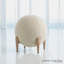 Shearling Accent Stool
