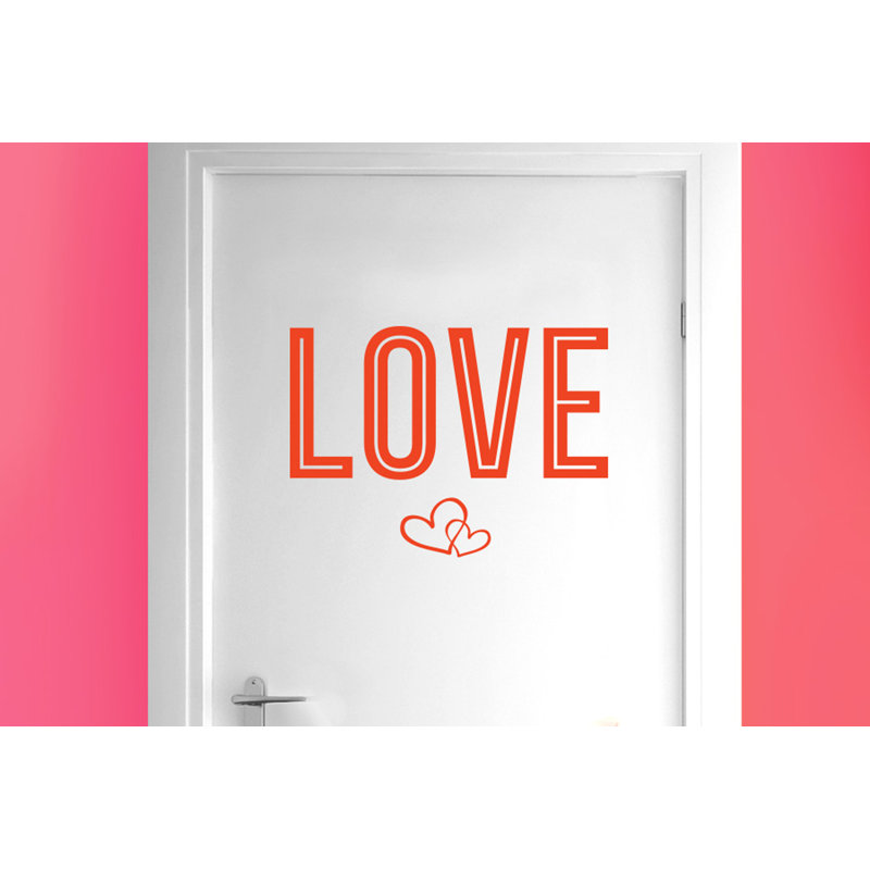 Wall Decal, Orange