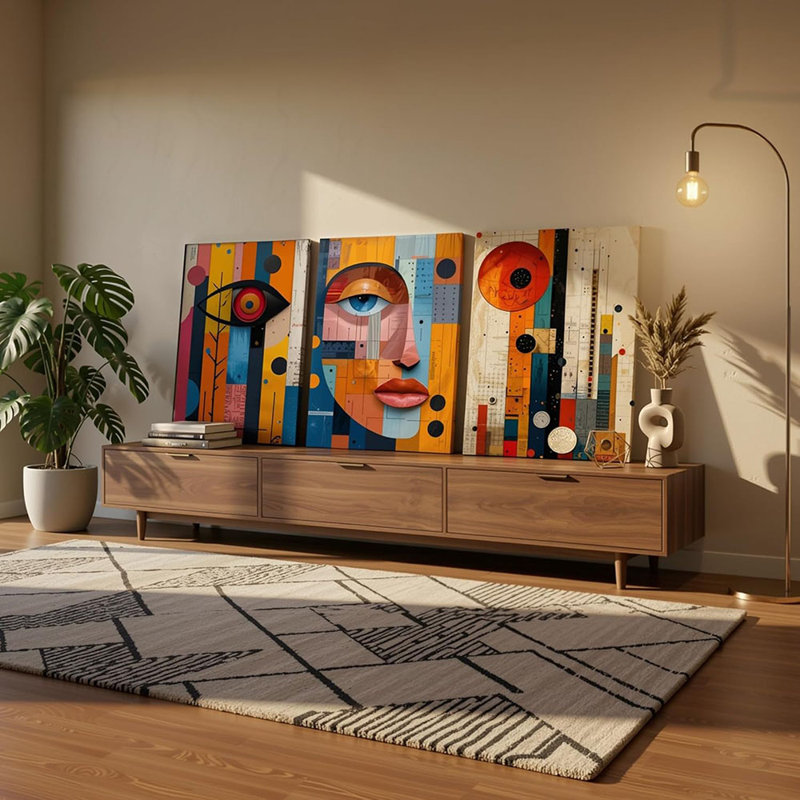 3 Piece Wrapped Canvas Print