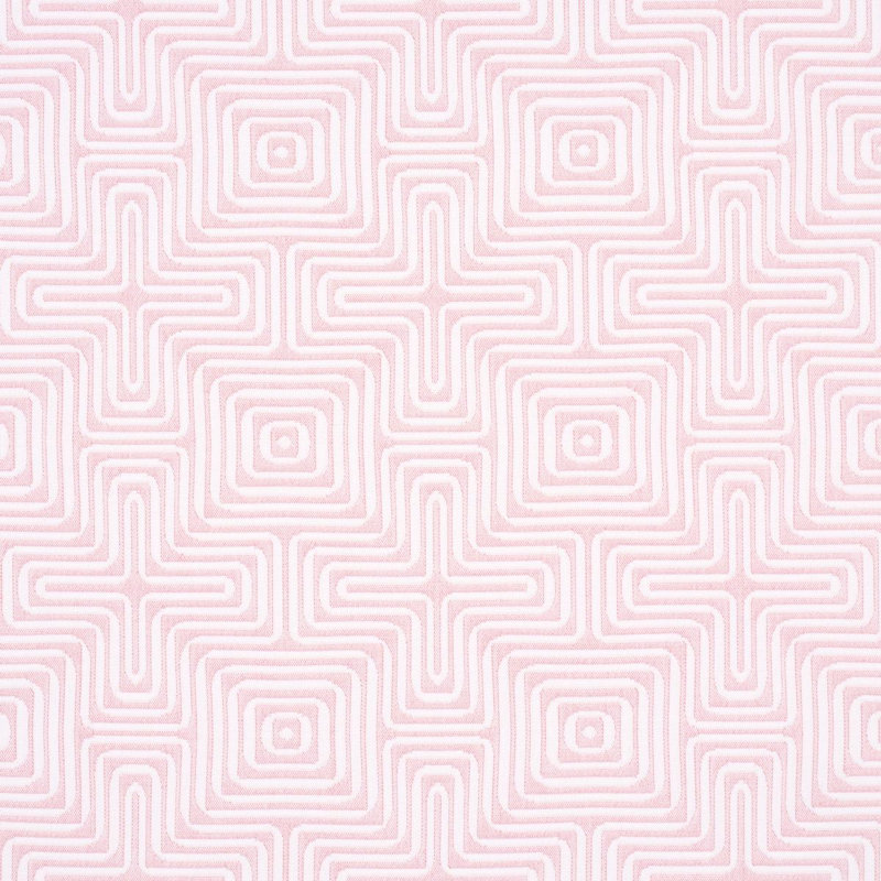 Tissu intérieur / extérieur Schumacher x Trina Turk, Rosé