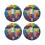 Sous-verres ronds Ode To Okuda-119015382