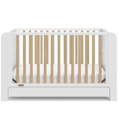 Read-with-Me Pine 4-in-1 Convertible Crib