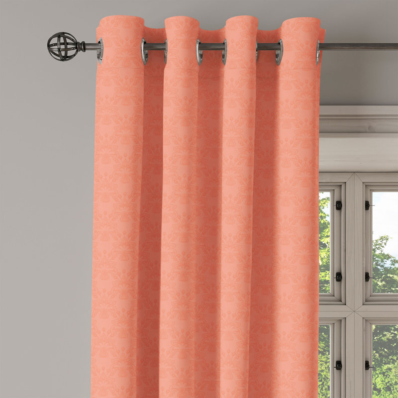 Sateen Blackout Curtains / Drapes Single Panel