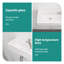 14.57X7.28 Inch White Ceramic Rectangle Wall Mount Bathroom Sink With Single Faucet Hole(Includes Only The Bathroom Sink)