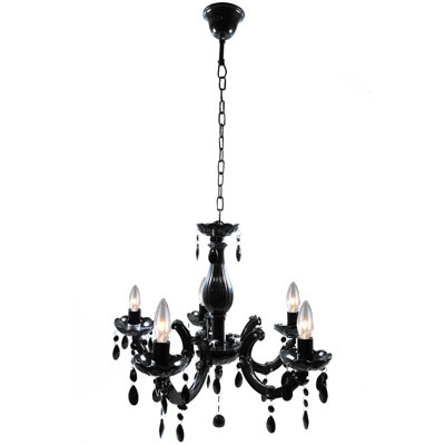 5 - Light Dimmable Empire Chandelier