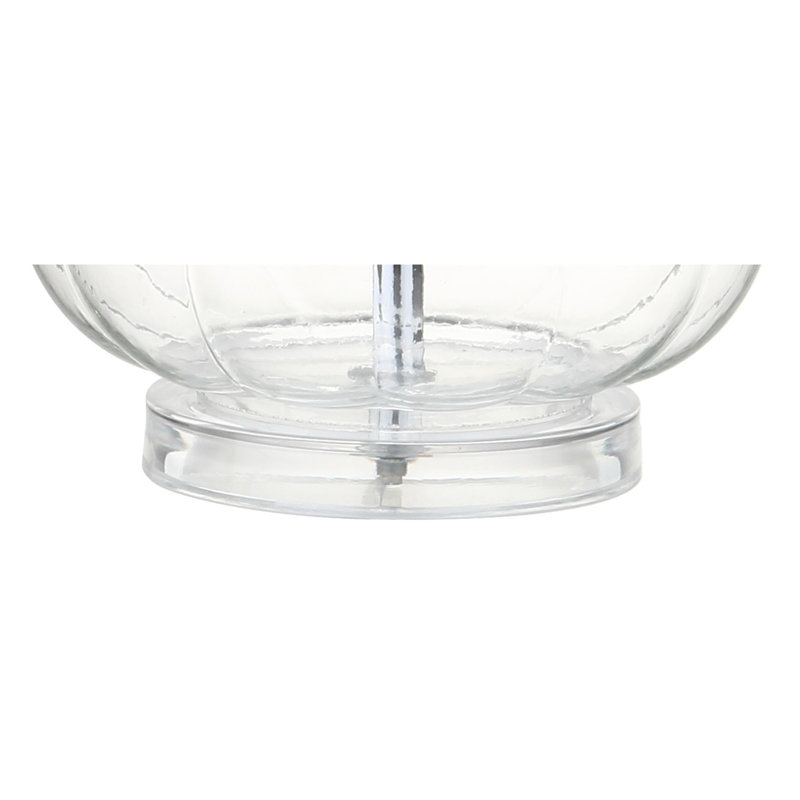 Musselman Glass Table Lamp, Clear