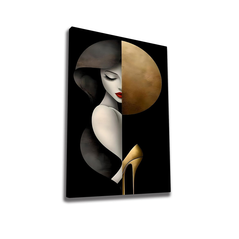 Stunning Decorative Canvas Painting, 27.6 x 39.4 inches | 50% Cotton / 50% Polyester, Digital Printing on Canvas | Sturdy 0.8 x 0.8 inches Wooden Frame, Perfect for Living Room or Office Décor, Eye-Catching Wall Art