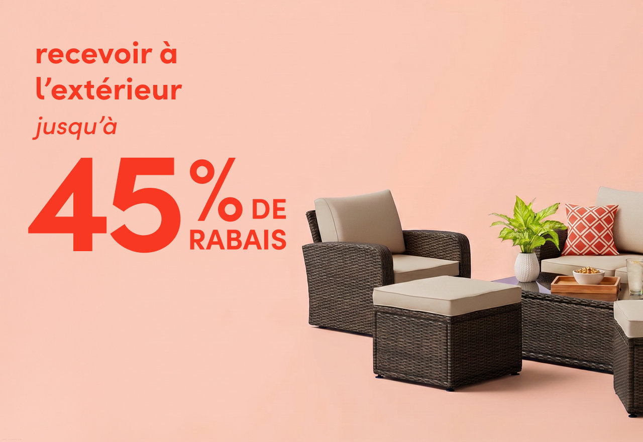 recevoir à l'extérieur en solde