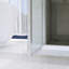 Porte de douche pivotante semi-sans cadre 24 à 25 3/8 po-114657532