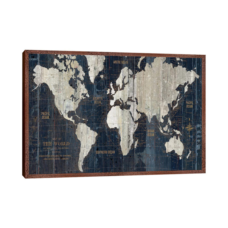 Print on Canvas, 66.04 cm H x 45.72 cm W, Classic Wood Floater Framed