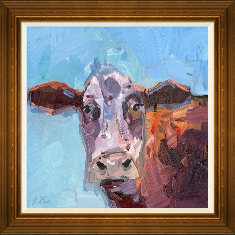 Dairy Cow Painting by Joseph Mota