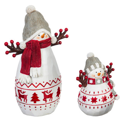 Ensemble 2 pièces bonhomme de neige