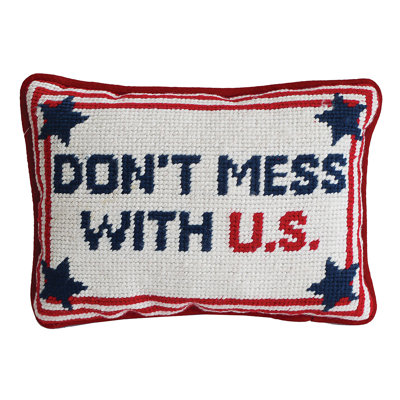 14" x 17" Needlepoint Pillow