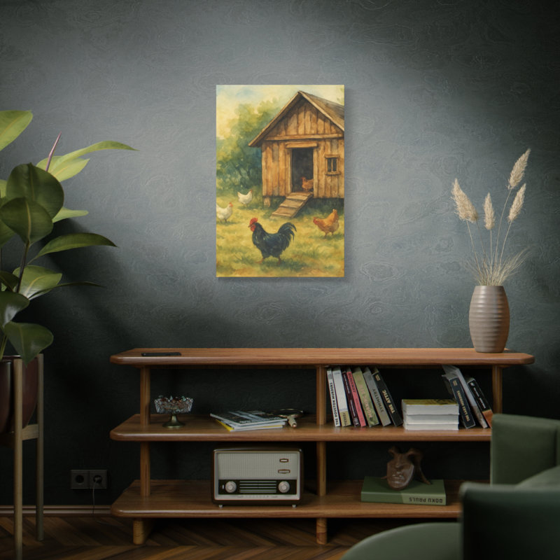 Aaroon Single Picture Frame Print on Canvas, 91.44 cm H x 60.96 cm W