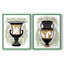 Vases grecs I - reproduction encadrée de qualité supérieure - prêt à être accroché - aucun clou requis - aucun clou requis-789999384-789999387