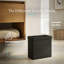 Couvercle de poubelle rectangulaire ouvert 3,18 gallons en acier inoxydable Elevate-876365913