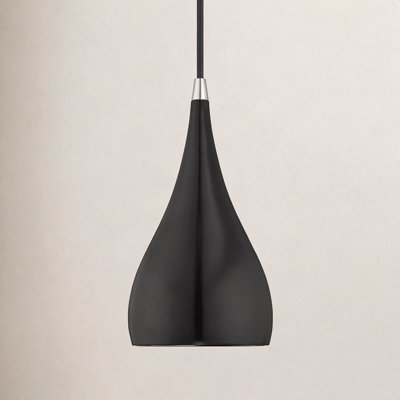 Schultz Single Light Metal Dimmable Pendant