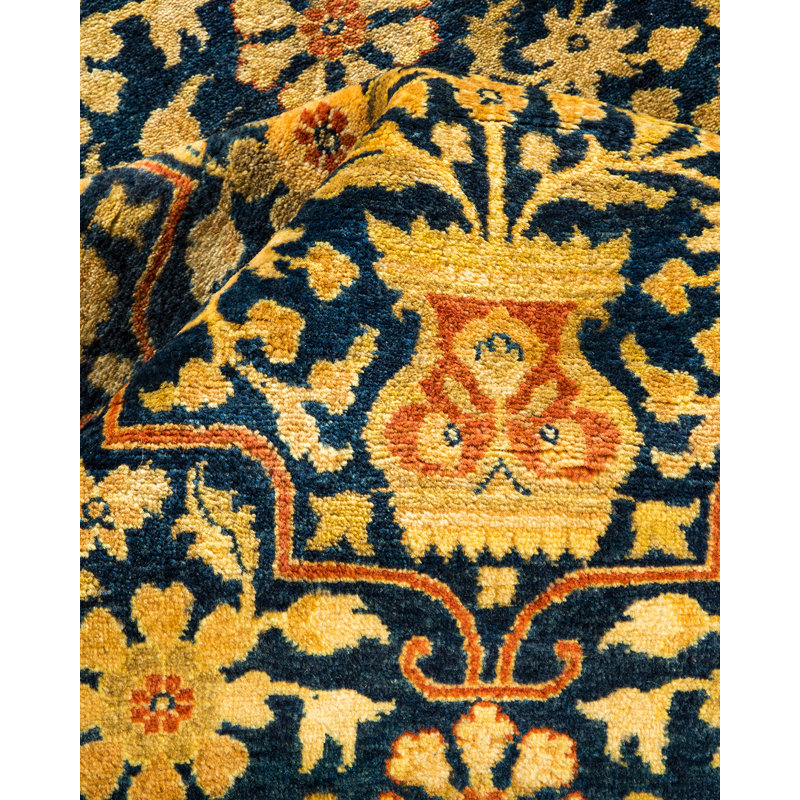 Classic One-of-a-Kind 9' 3" X 11' 5" Hand Knotted Area Rug