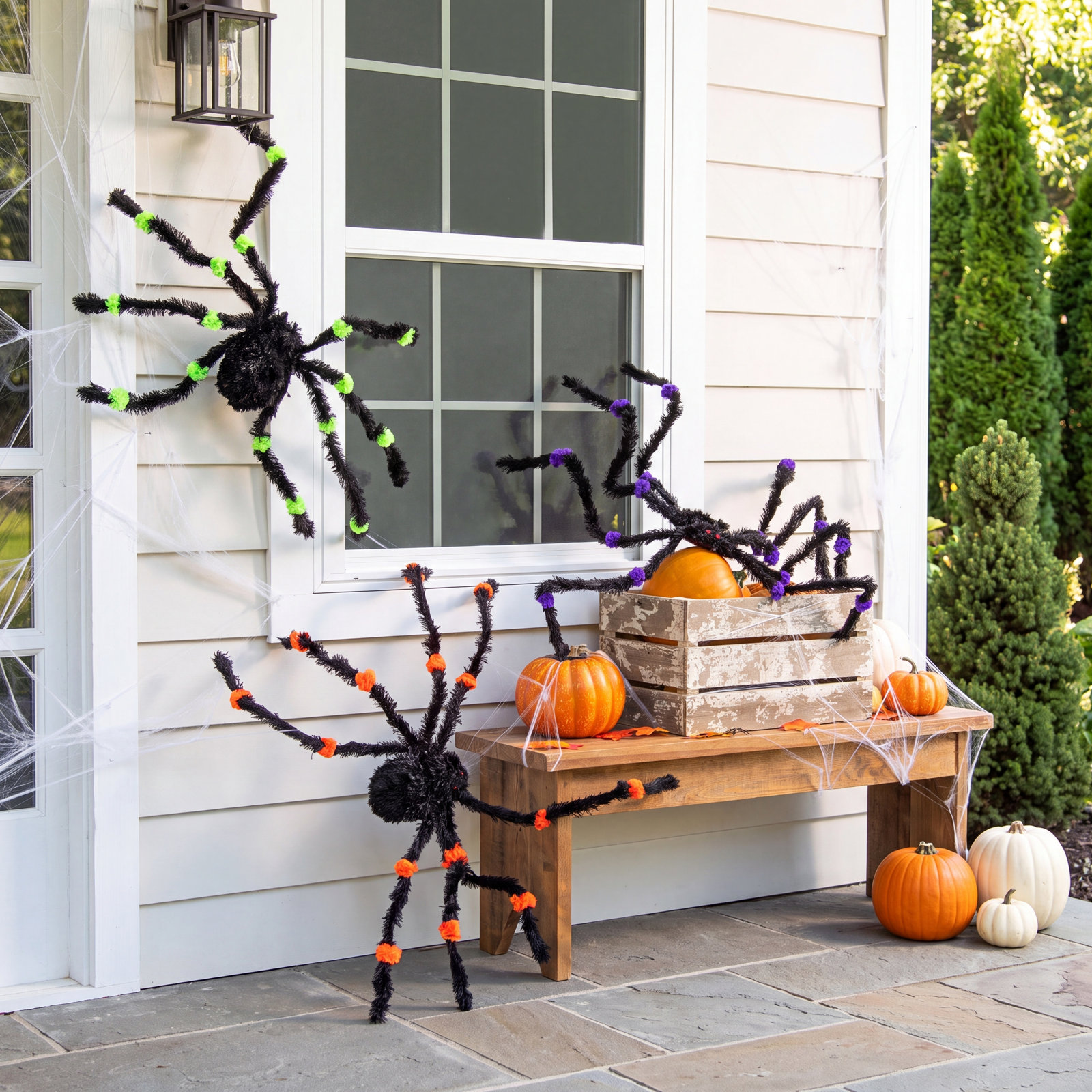 Fahrie Spider Hanging Halloween Decor