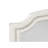 Jaqueline Antique White Finish Mirror