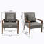 Fauteuil Khoen de 26,77 po de largeur-1431452531