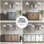 Meuble-lavabo blanc 48 po X P 22 po D-117970964