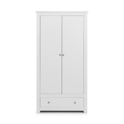 Payeur 2 Door Solid Wood Wardrobe
