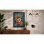 Blooms in Teal Botanical - Framed Print-1271231265-1271231266