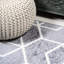 Tapis gris / blanc Amuda Blocks-957846132