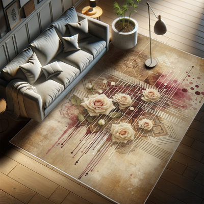 Rectangle 152 cm x 76 cm Area Rug