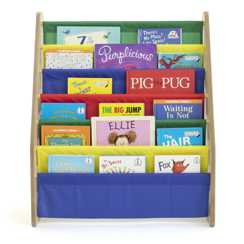 Bain 30'' H X 25'' W No Subject Book Display, Multicolor