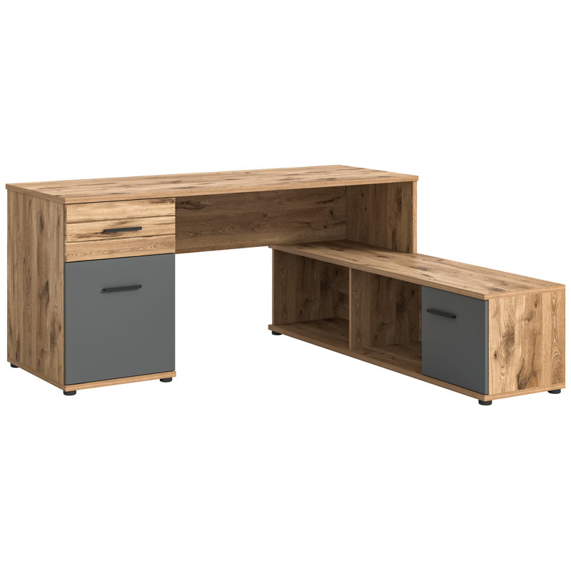 Styrman L-Shaped Executive Desk