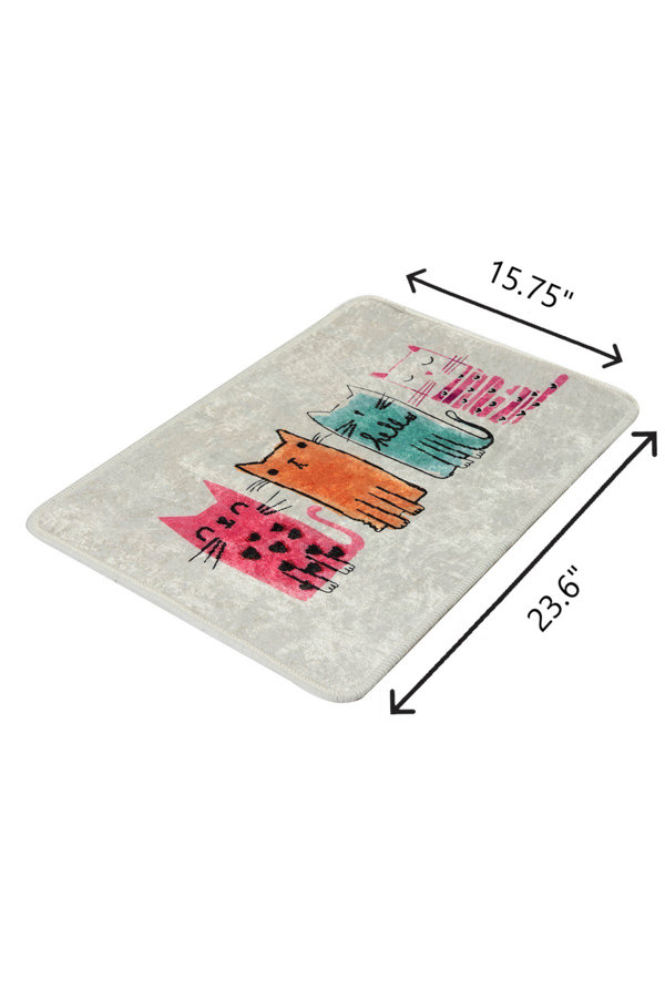 Melique Antibacterial Bath Rug