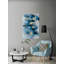 Feu bleu - reproduction sur toile-28012141