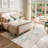 Kaldi Kaldi Oriental Botanical Floral Machine Washable Area Rug with Non-Slip Backing for Living Room, Dining Room, Bedroom-482683257