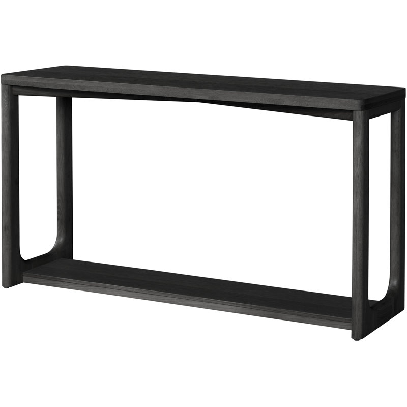 Paro Modern Console Table, Black