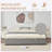Upholstered Platform Storage Bed with Drawers-661587840-648440125