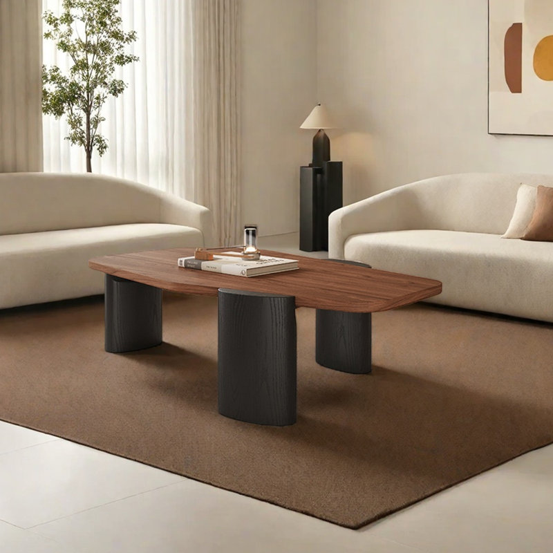Table basse moderne et minimaliste, H 13,77 po x L 47,24 po x l 25,59 po
